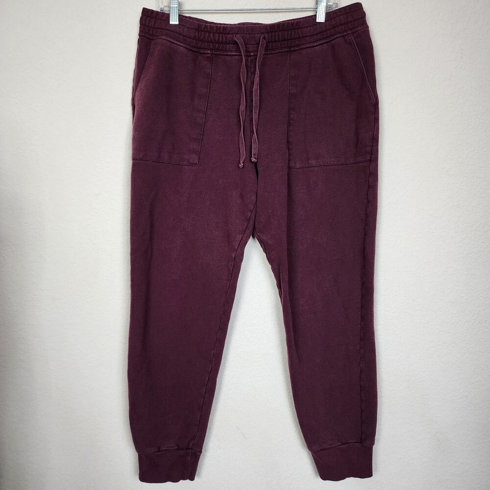 Goodfellow Large Burgundy Sweatpants